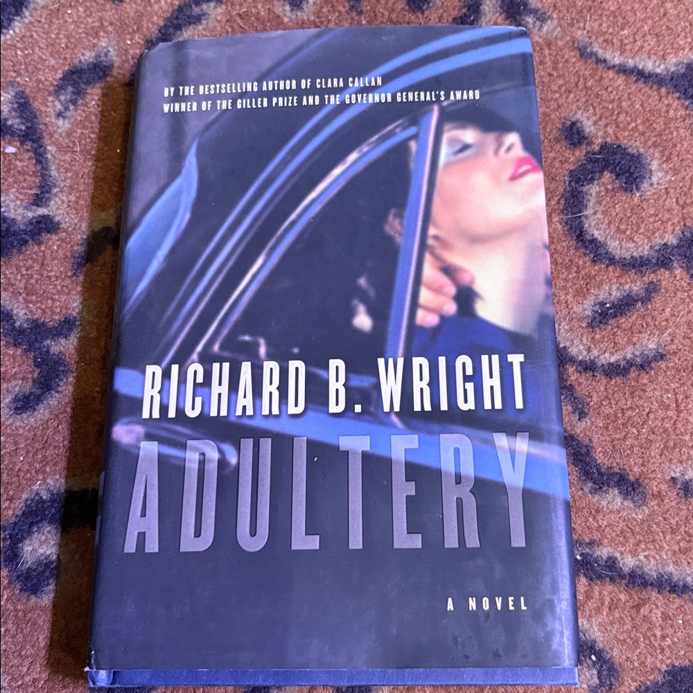 📚BOOKS 3@$24.00 - $6.99 ship📚 Adultery - Richard B. Wright